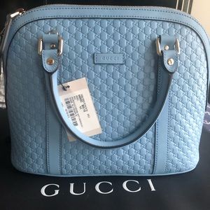 NEW Gucci Microguccissima mini dome satchel
